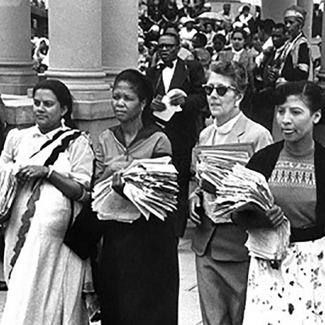 March 1955 Leaders Lilian Ngoyi