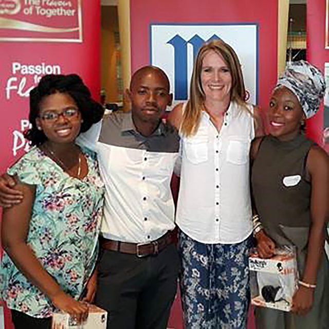 Dr Sue De Kock And Students