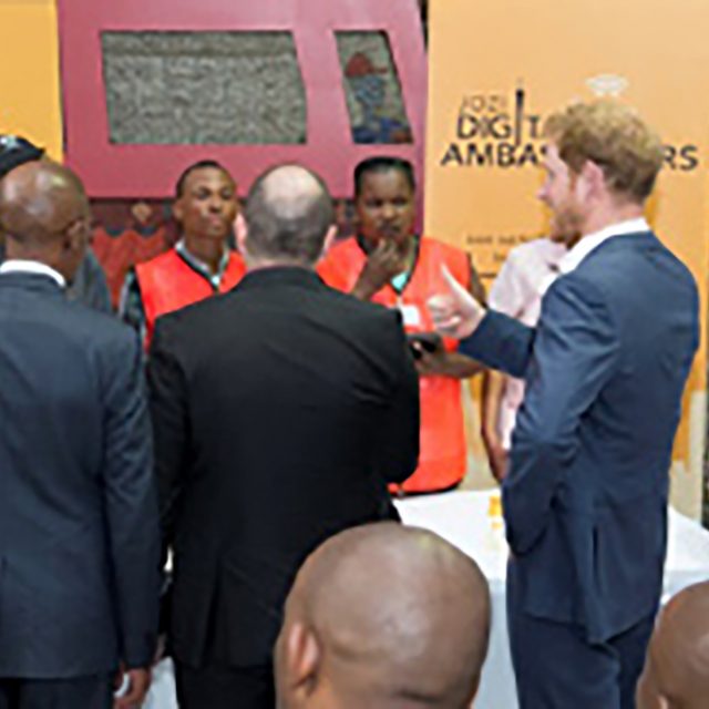 Prince Harry And Uj Jozi Ambassadors