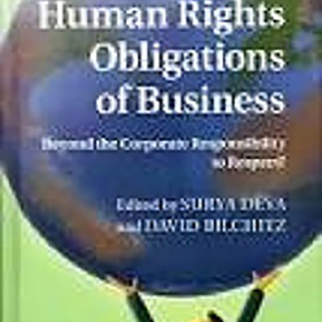 Human Rights Obligation of Business