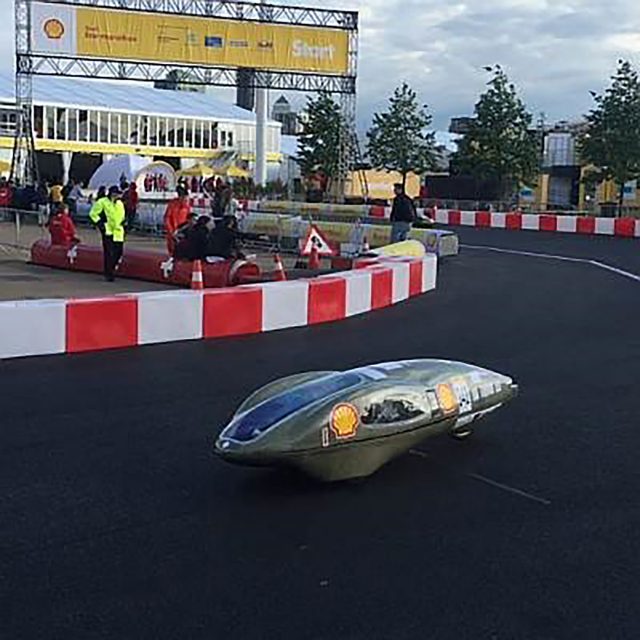 Uj Voltronics Electrical Car In Top 15 At Eco Marathon Europe