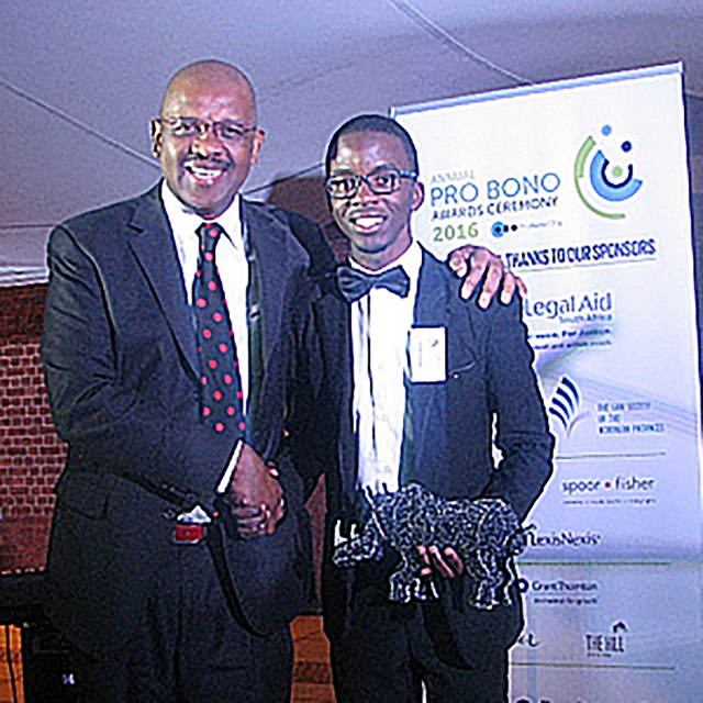 Uj Law Alumnus Wins National Award For Pro Bono Community Service