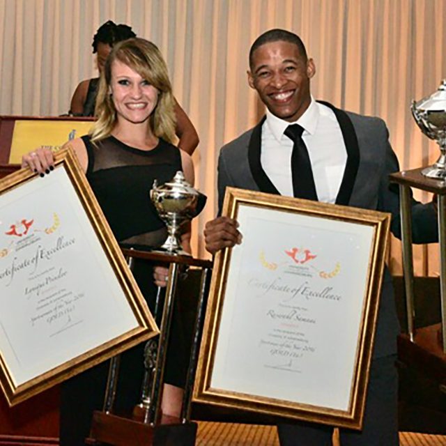 Jumpers Lynique Prinsloo And Ruswahl Samaai