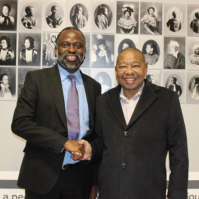 Prof Tshilidzi Marwala And Dr Bonginkosi Blade Nzimande