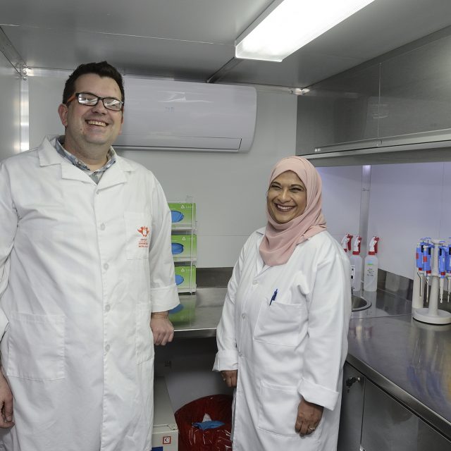 Uj Mobile Lab Staff