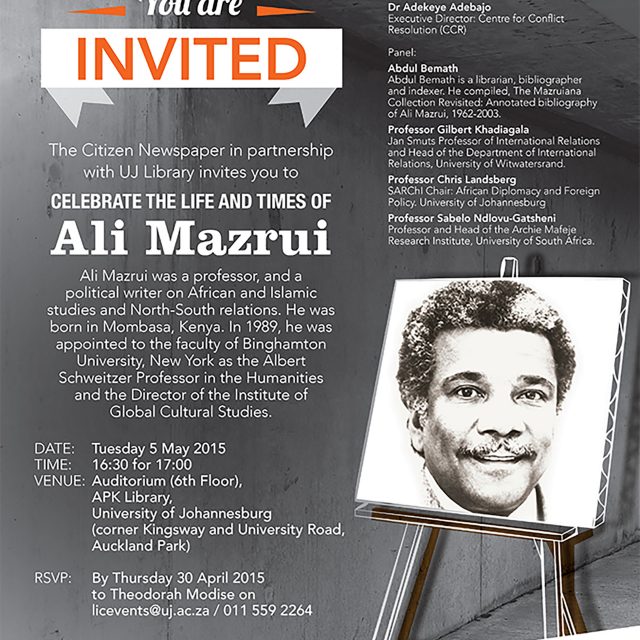 Ali Mazrui