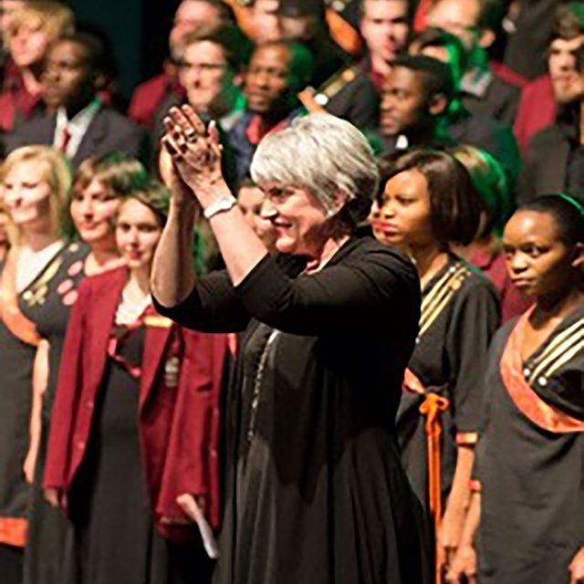 Choir Master Renette Bouwer Leading The 2015 Uj Choir To Europe