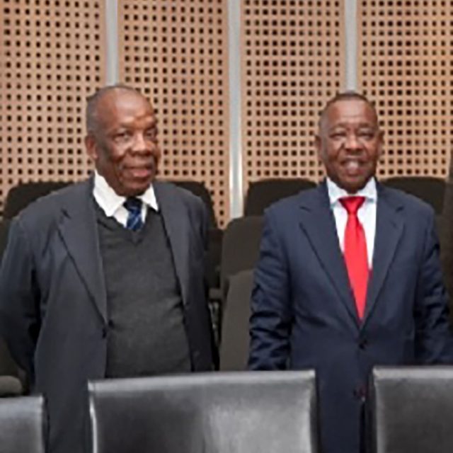 Dr Thami Mazwai And Minister Blade Nzimande
