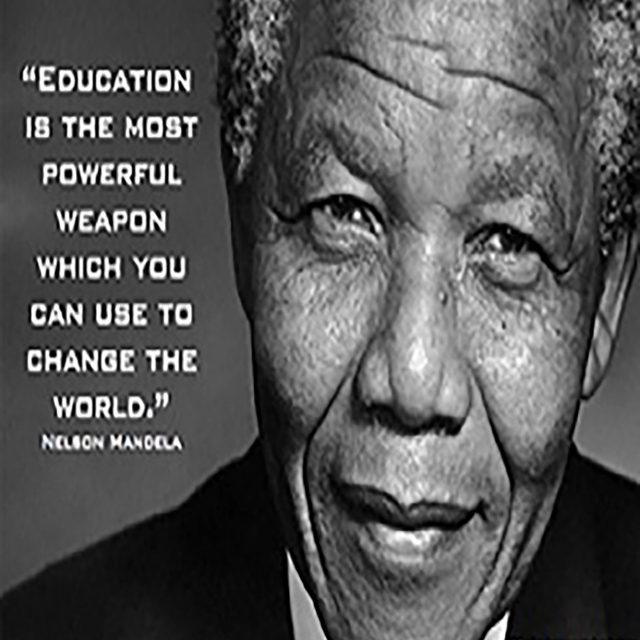 Mandela Education Banner