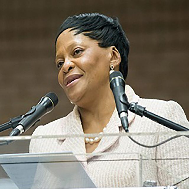 Premier Nomvula Mokonyane Speaks To Uj Students