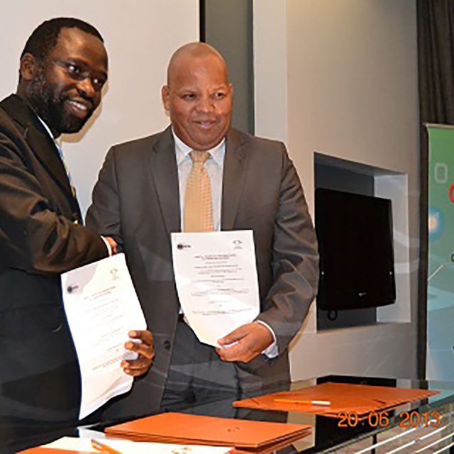 Professor Tshilidzi Marwala And Mr Errol Gradwell