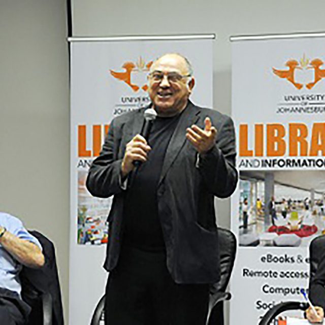 Ronnie Kasrils Speaks At Uj At His Book Launch