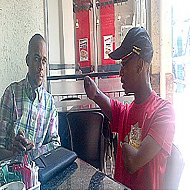 Samkelo Radebe And Collen Serite