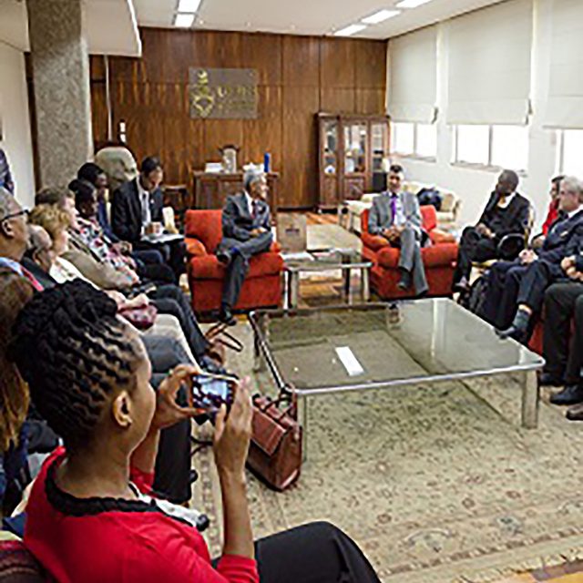 High Level University Of Johannesburg Delegation At The Federal