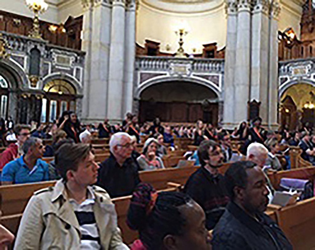 Berliner Dom During The Service