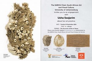 Artist Talk 2 Usha Seejarim 29 September 2020