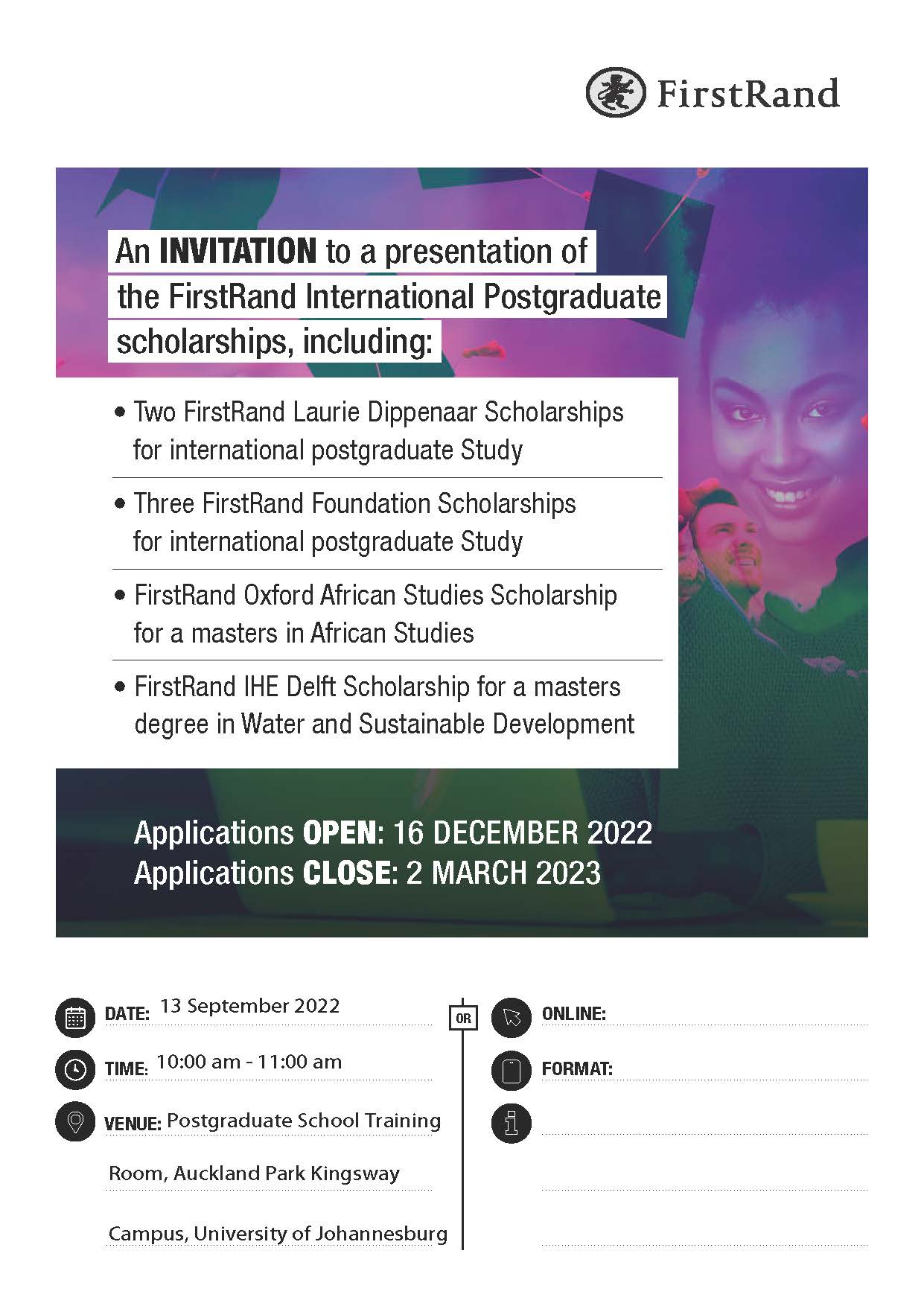 Fr Lld Scholarship Poster Sept 2022