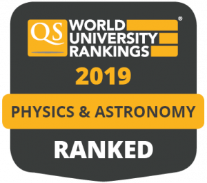 Top 500 Globally For The Physics & Astronomy Subject In The 2019 Qs World University Rankings
