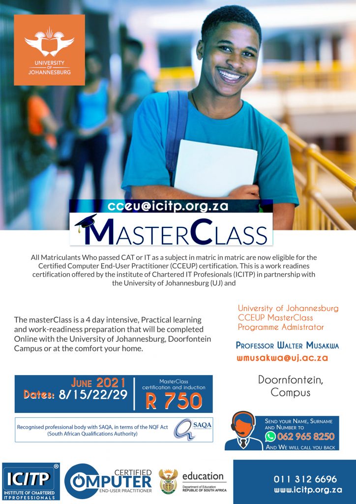 Uj Masterclass 2021