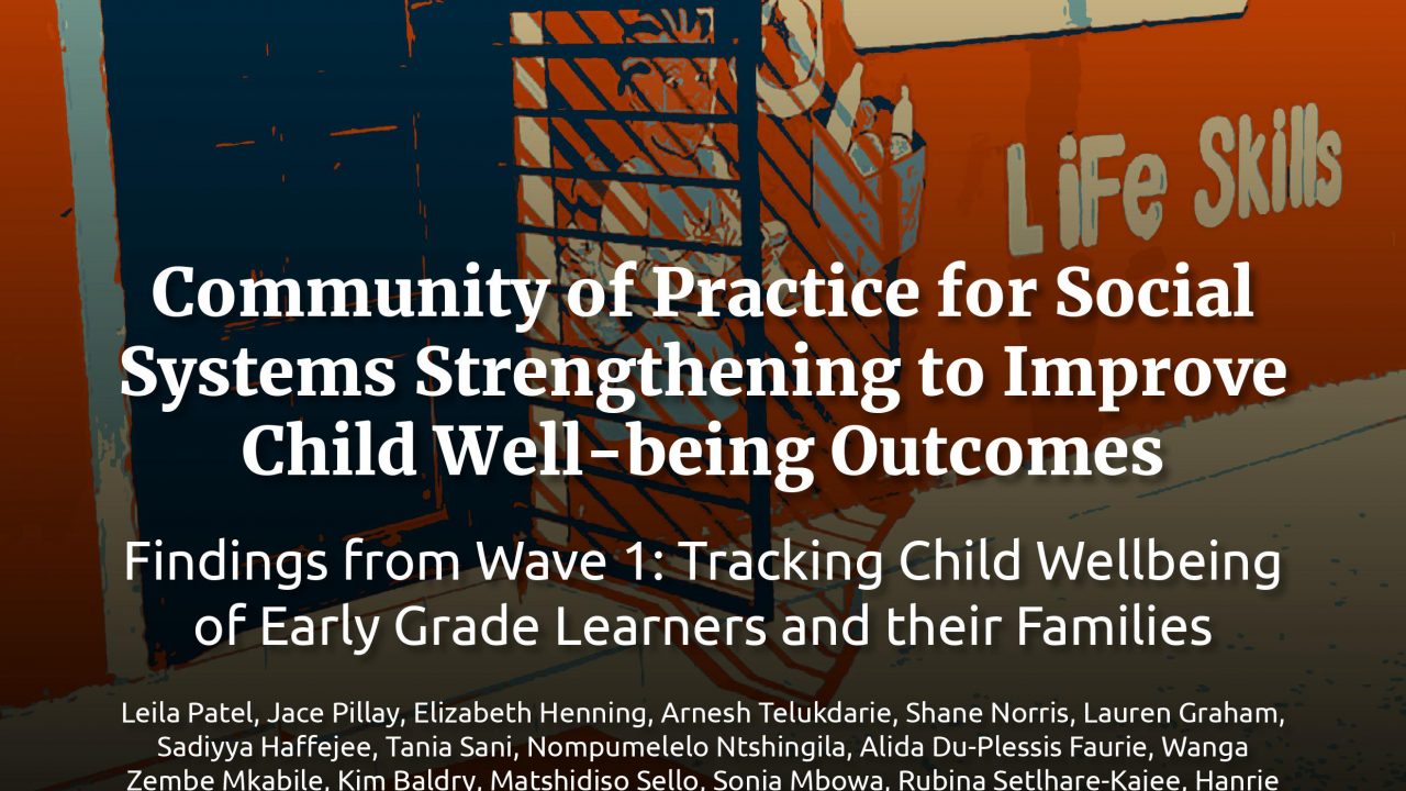 Community of Practice for Social Systems Strengthening to Improve Child Well-being Outcomes