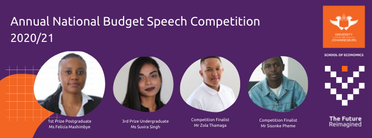 202021 Annual National Budget Speech Competition Winners