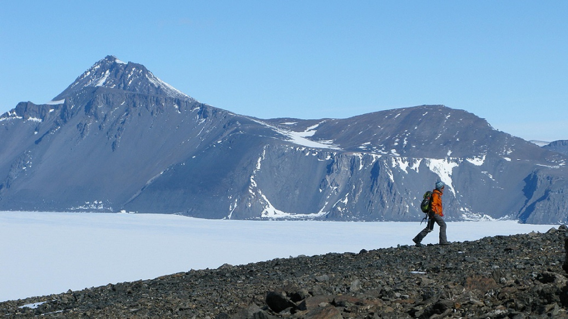 Prof Elburg In Antarctica