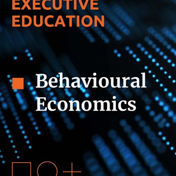 Behavioural Economics Jbs Executive Education