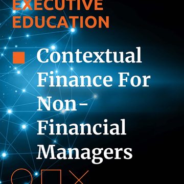 Contextual Finance For Non Financial Managers Jbs Executive Education
