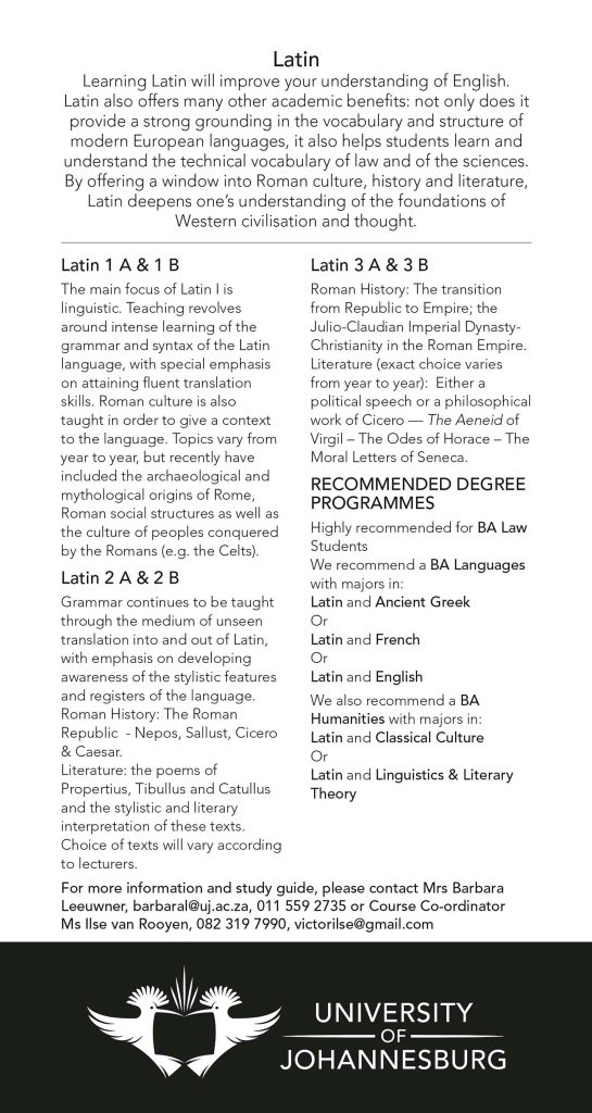 Latin Studies 2013 2