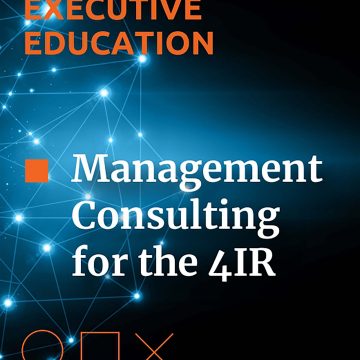 Management Consulting For The 4ir Jbs Executive Education