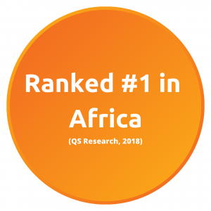 Ranked 1 In Africa (qs Research, 2018)