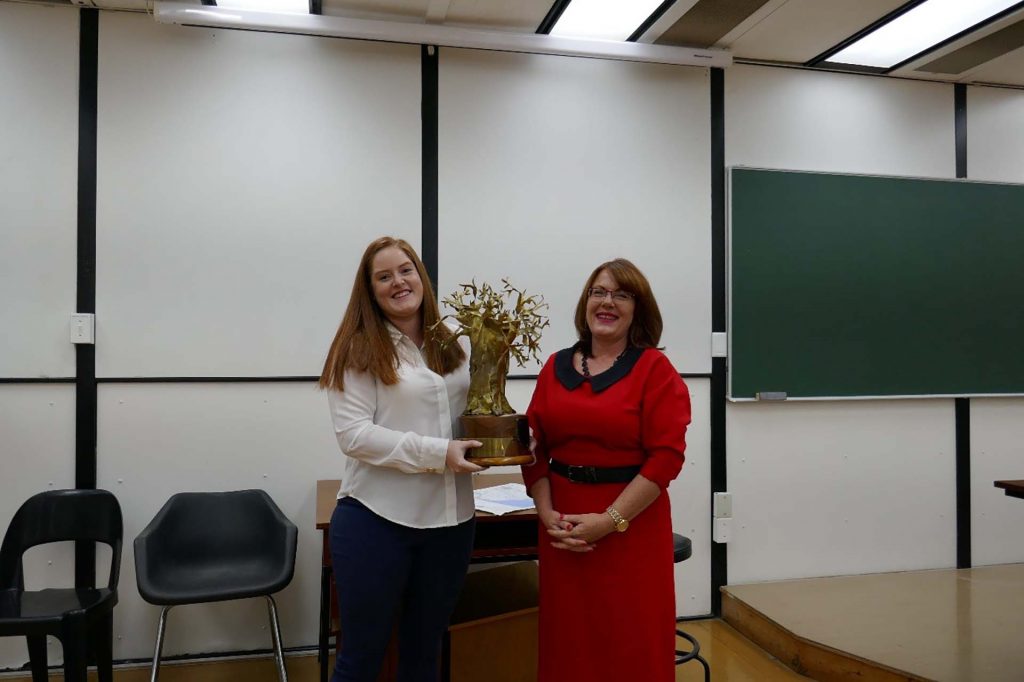 Terence Payne Floating Trophy For The Best Geography Masters Student