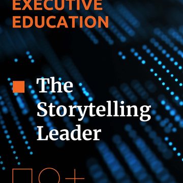 The Storytelling Leader Jbs Executive Education