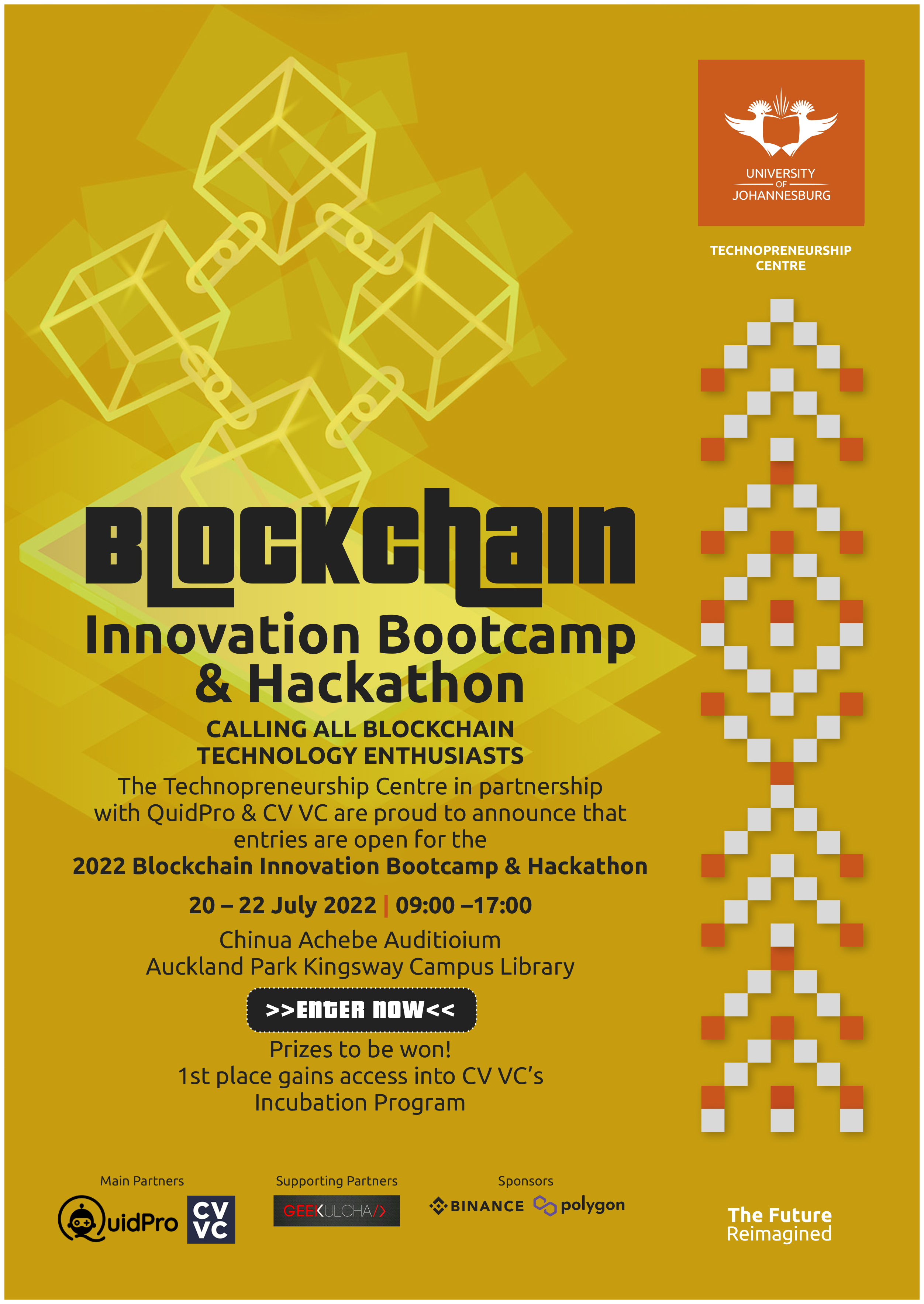 Tpc Blockchain Hackathon 2022 Poster