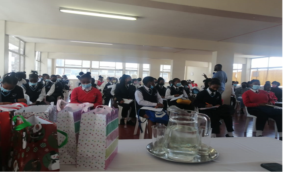 Vector College, Hillbrow Woman Empowerment Workshop October 2021