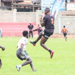 7s Rugby Player Catching A Ball