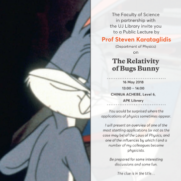 Bugs Bunny Uj Science Pl Profs Karataglidis Invite 16may2018 1