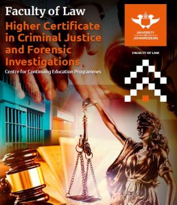 Higher Certificate In Criminal Justice & Forensic Investigations