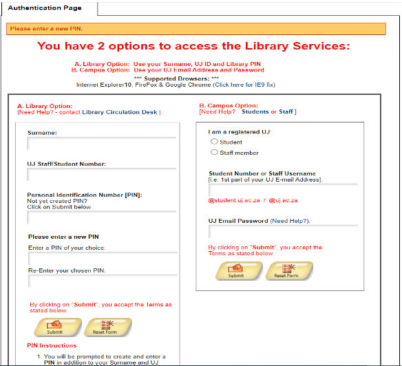 booking space in the library