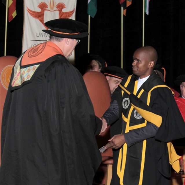 Prestigious S2a3 Bronze Medal Goes To Most Outstanding Research Student, Msizi Innocent Mhlongo