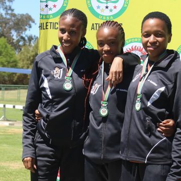Uj Athletes In Ussa Cross Country Bloemfontein