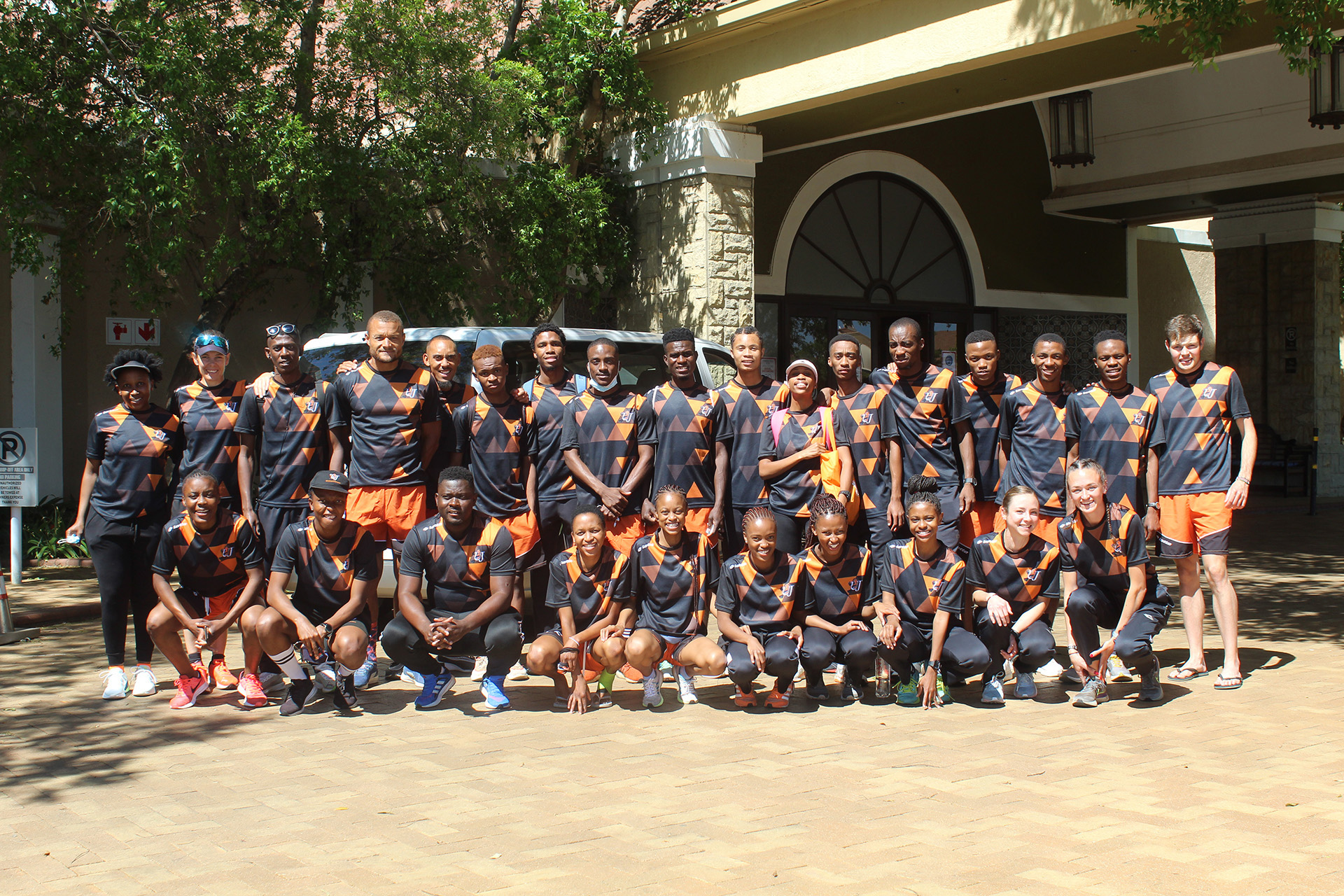 Uj Athletics Cross Country Team In Bloemfontein 2021