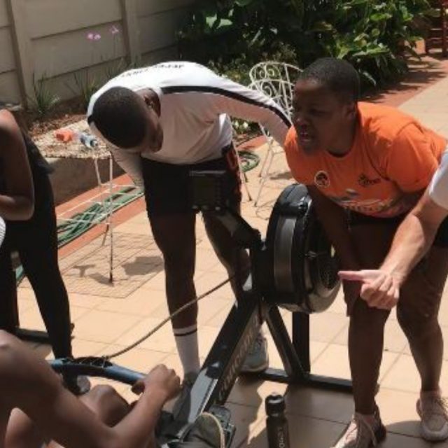 Uj Rowers During A Training Session Photo Liam Fortuin