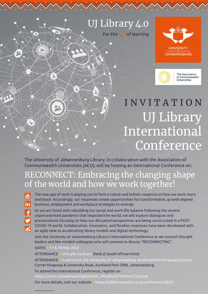 Uj Library Conference2022 Invite