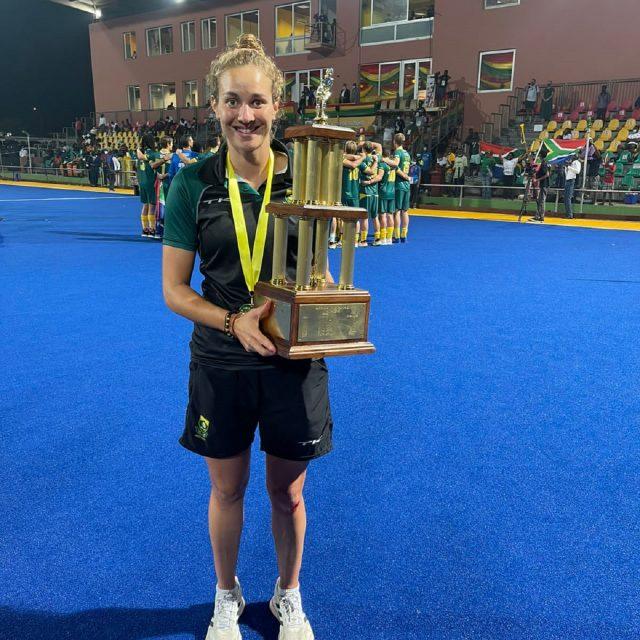 Kristen Paton 2022 AFCON Hockey Champions
