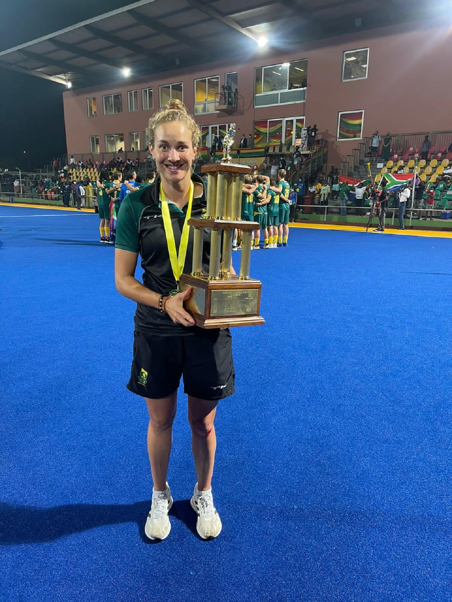 Kristen Paton 2022 AFCON Hockey Champions