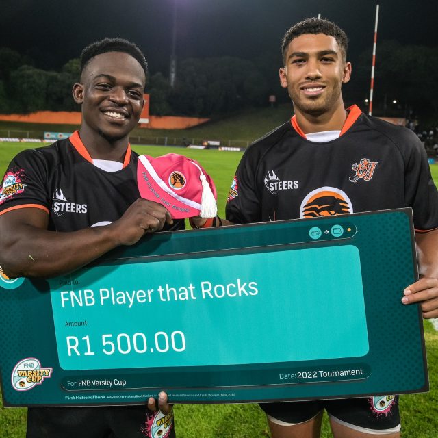 Mpho Kubeka and Shaun-Christian Baxter
