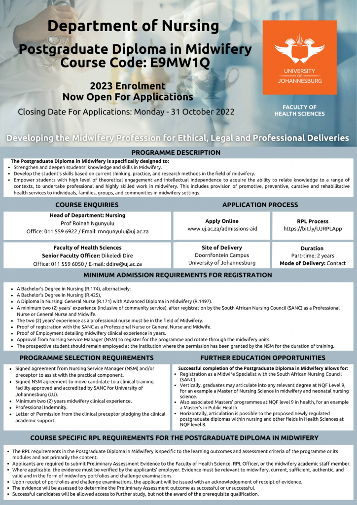 Midwifery Pgdip 2023 Vf