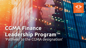 Cgma Finance Leadership Programme