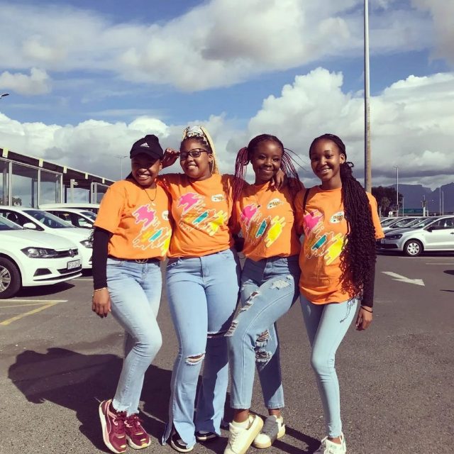 UJ Cheerleaders In Cape Town